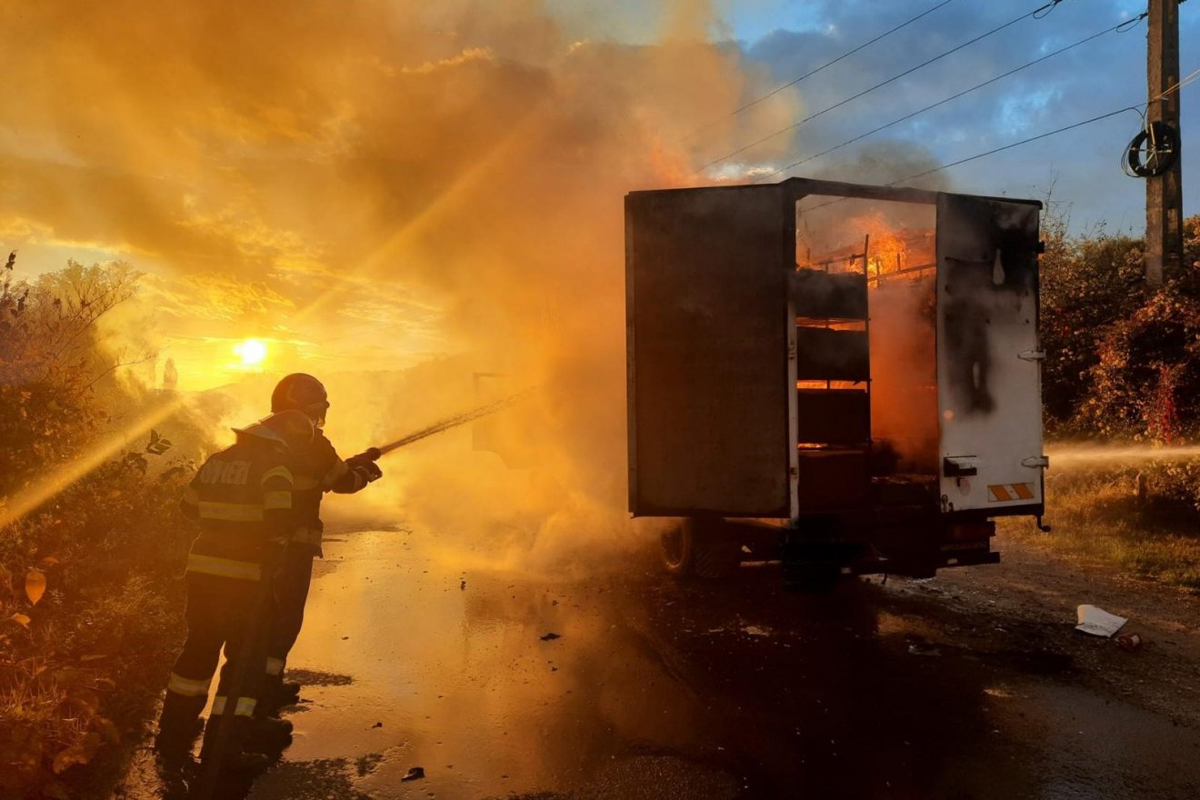 • Fotó: Maros megyei tűzoltóság