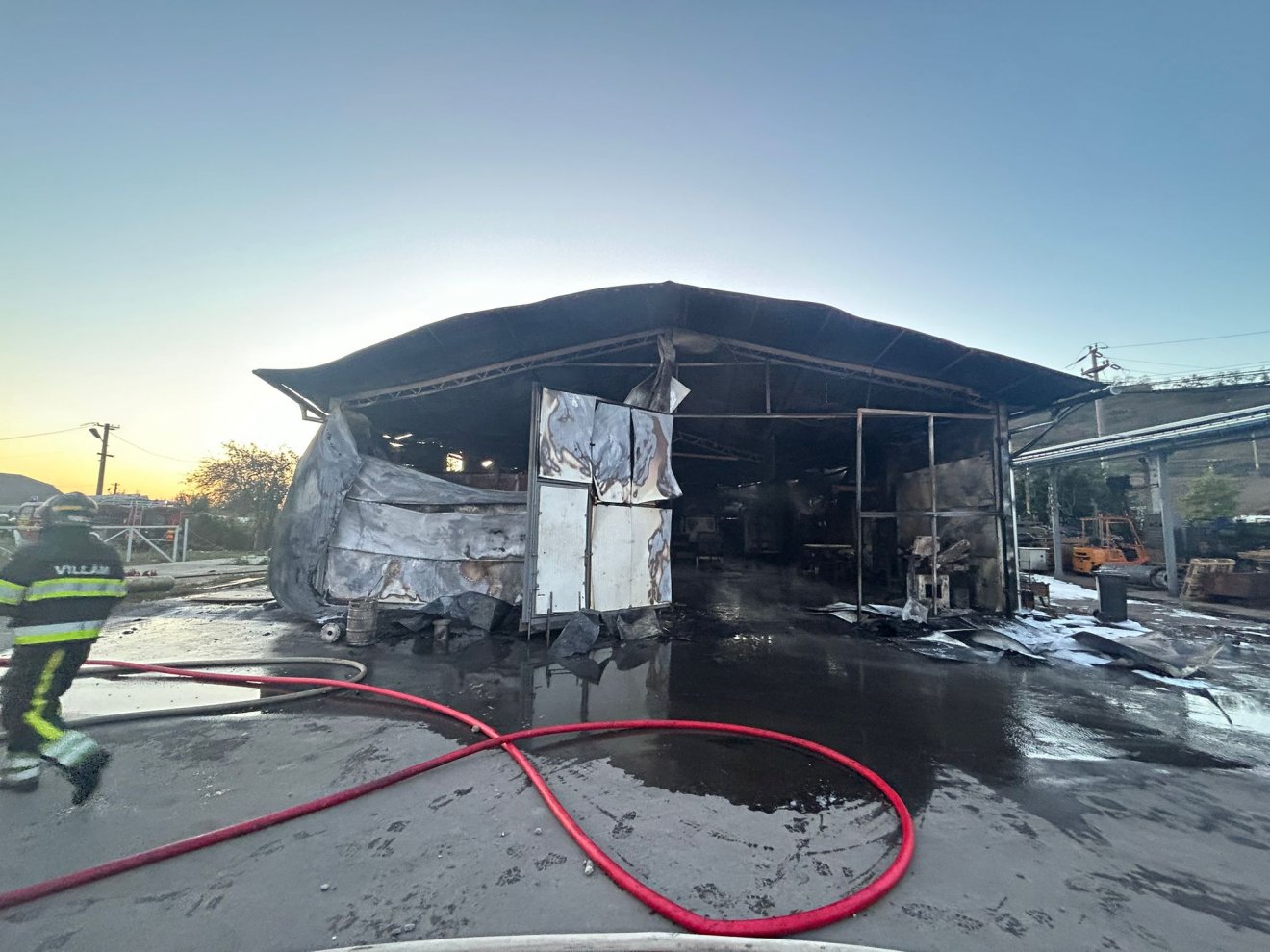 • Fotó: Hargita megyei tűzoltóság