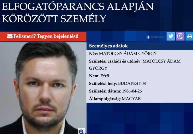 Nemzetközi körözést adtak ki Matolcsy György fiára, Matolcsy Ádámra