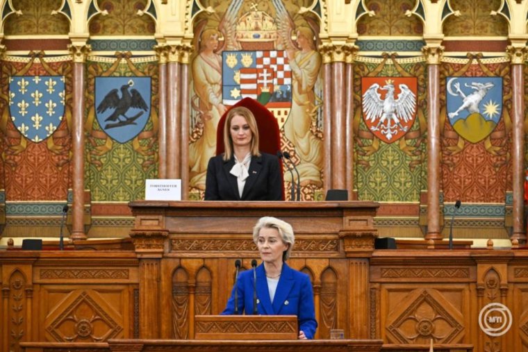 Ursula Von der Leyen Budapesten: Magyarország világossá tette, hogy a demokratikus visszacsúszás visszafordítható