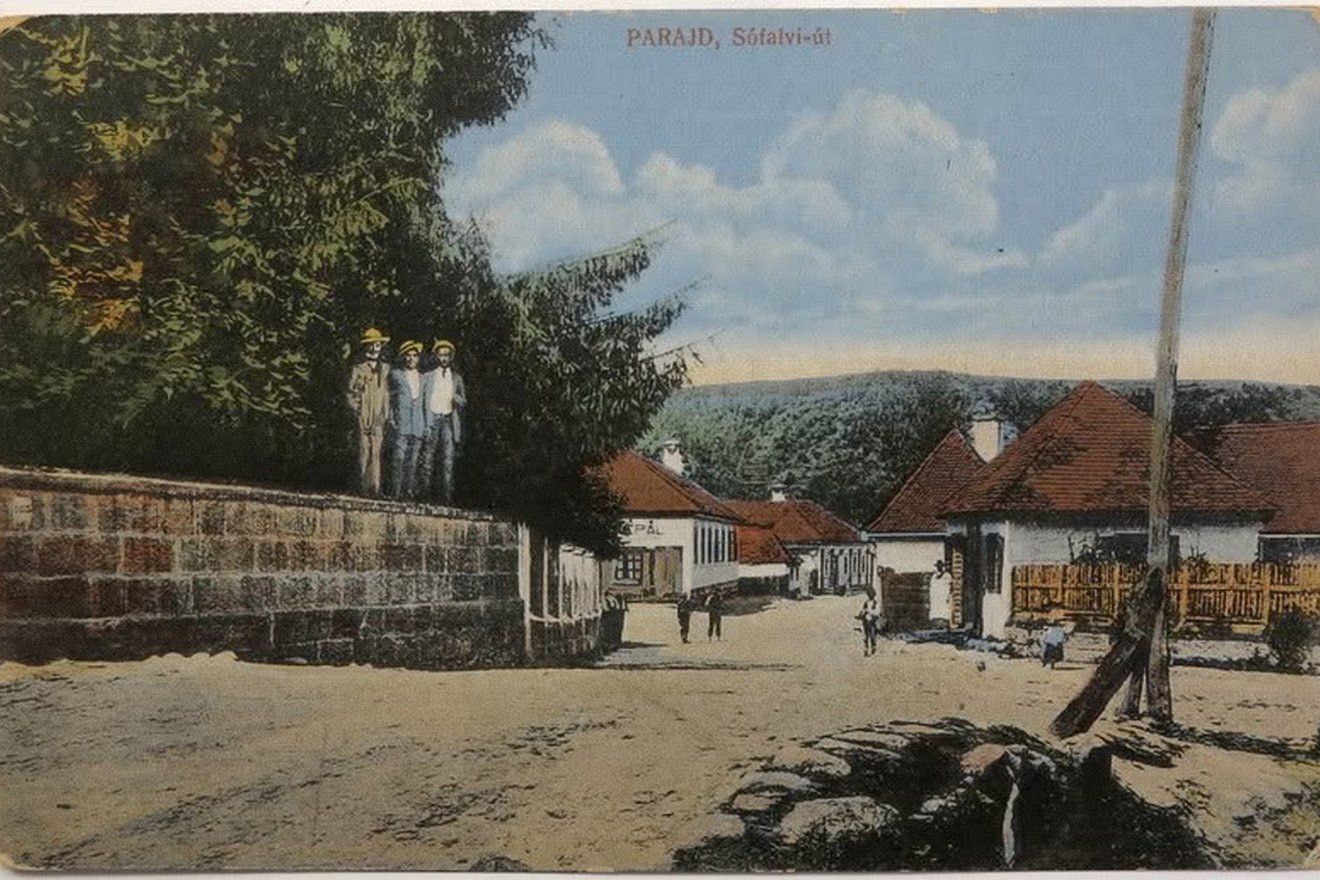 Parajd jó száz évvel ezelőtt