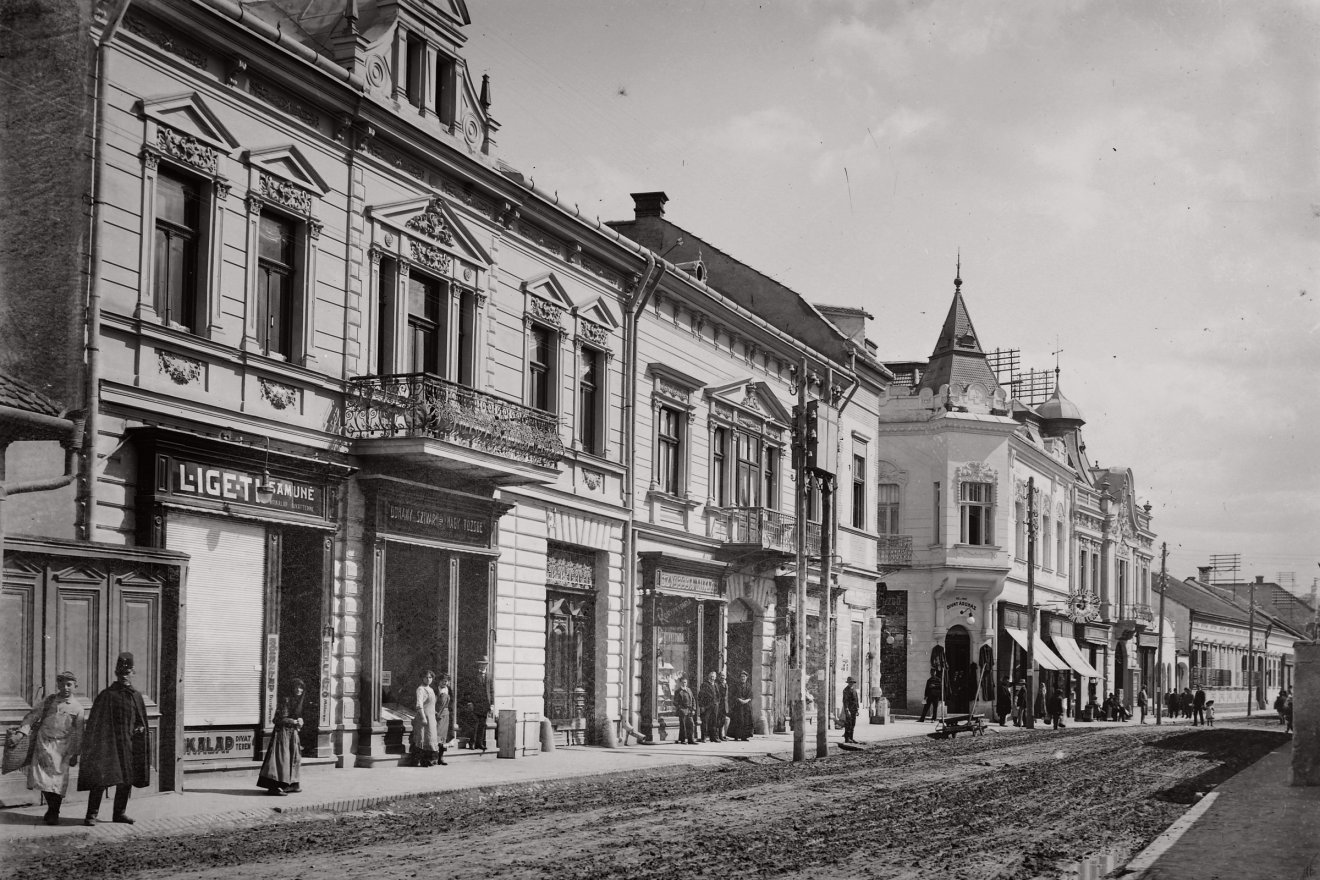 A Petőfi utca 1914-ben
