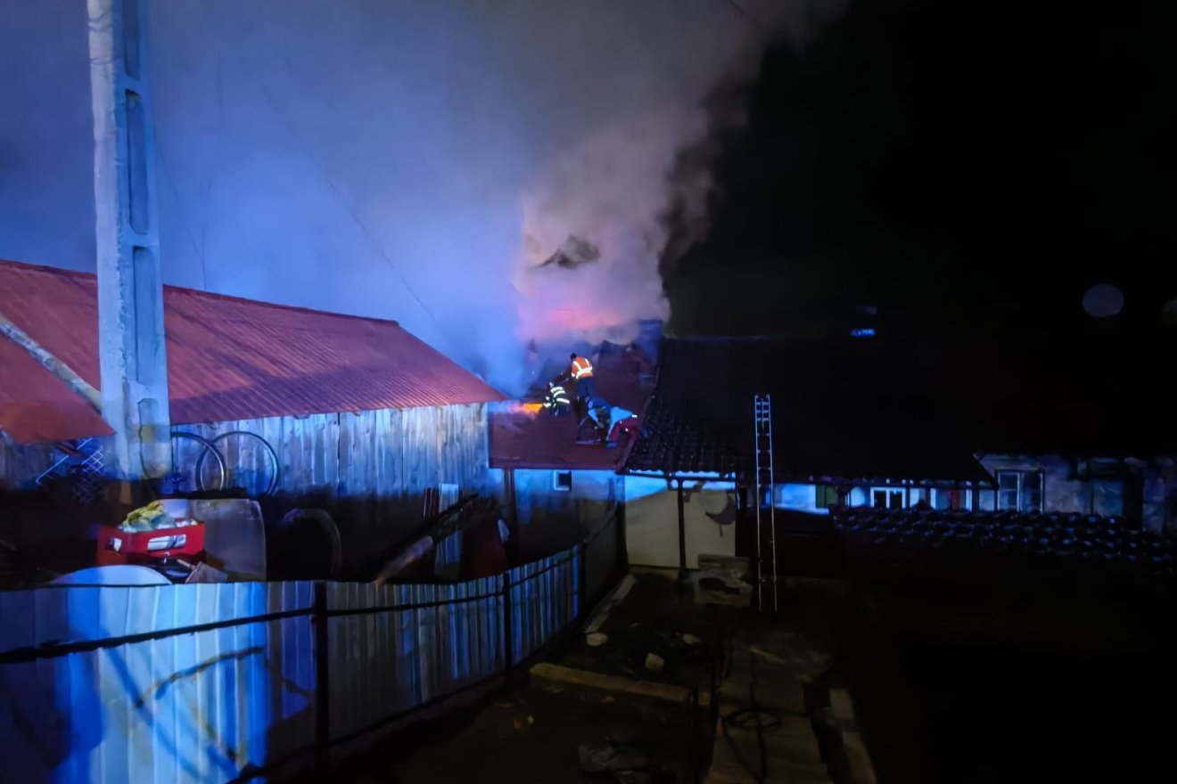 • Fotó: Maros megyei tűzoltóság