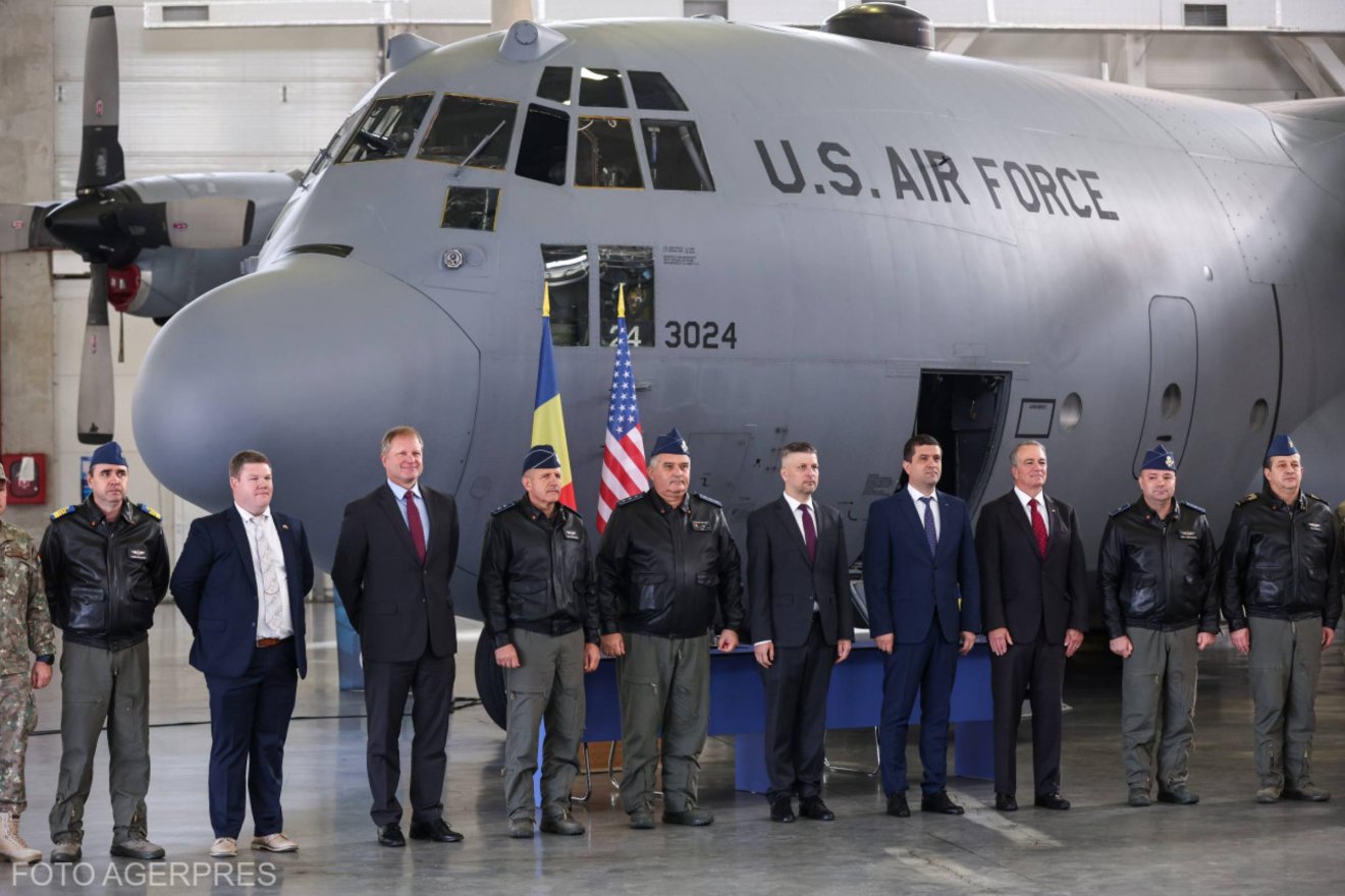 Az amerikai haderő egyik repülőgépét adományozta az USA a román hadseregnek