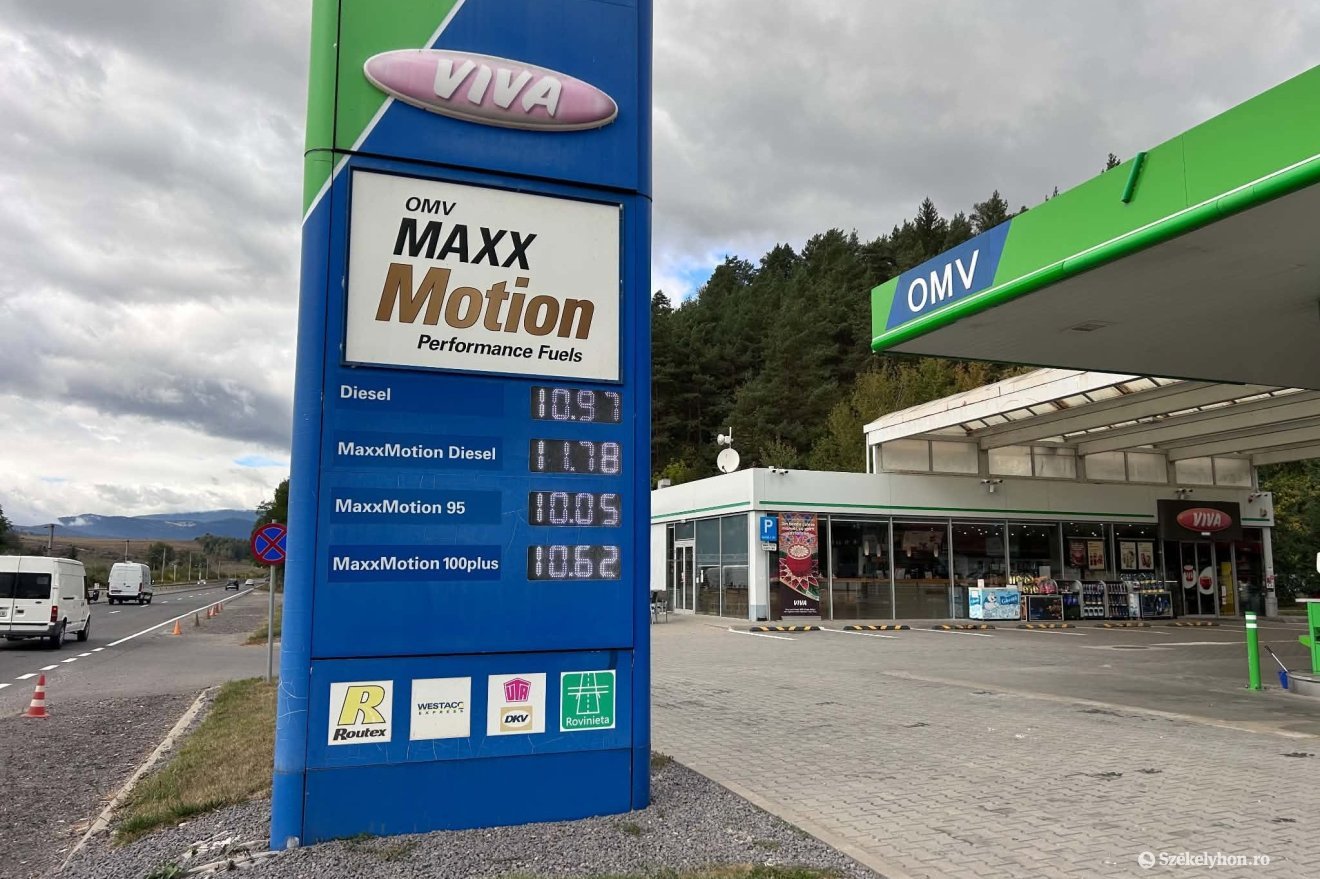 10 lej fölött a standard benzin. Csíkszeredában meglépték • Fotó: Székelyhon