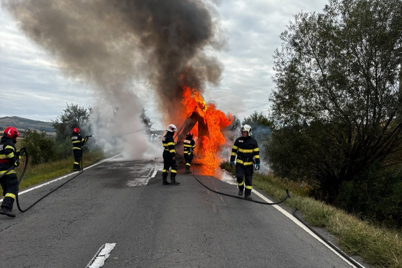 • Fotó: Maros megyei tűzoltóság