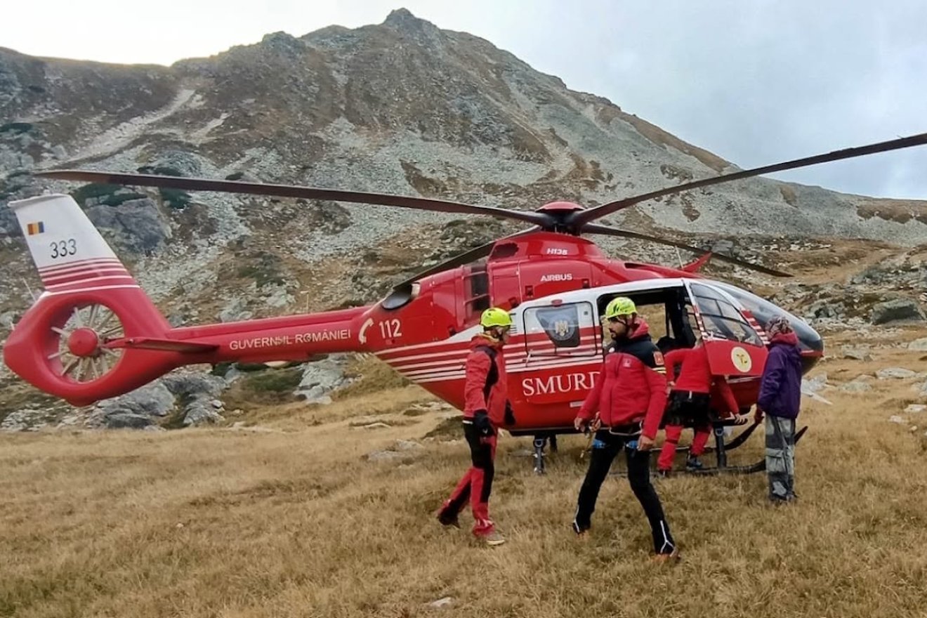Helikopterrel hozták le a hegyről a súlyosan megsérült német turistát