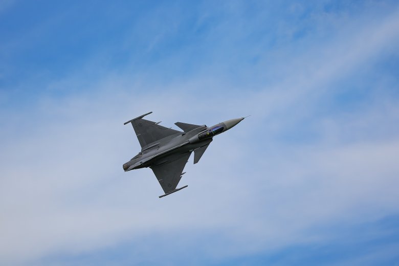 Lezuhant a Magyar Honvédség egyik Gripen vadászgépe