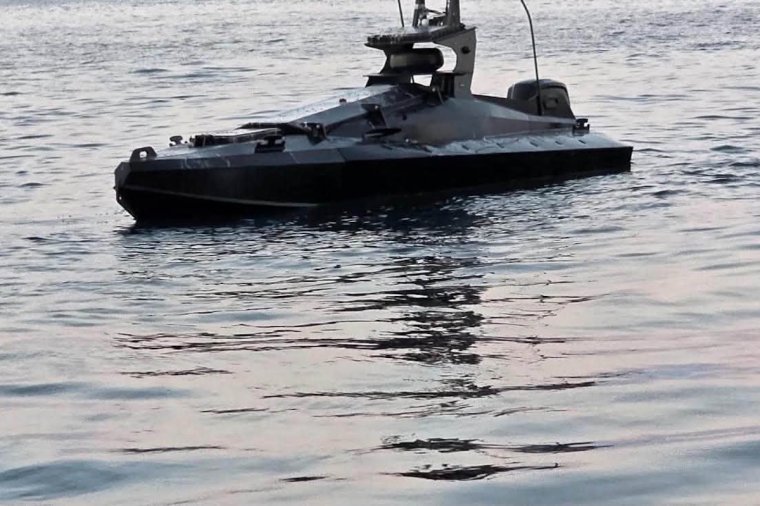 Tengeri drónt semmisítettek meg a Neptun Deep gázmező közelében