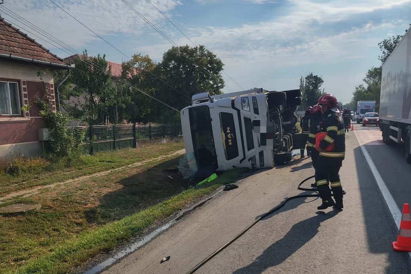 &bullet;  Fotó: Maros megyei tűzoltóság