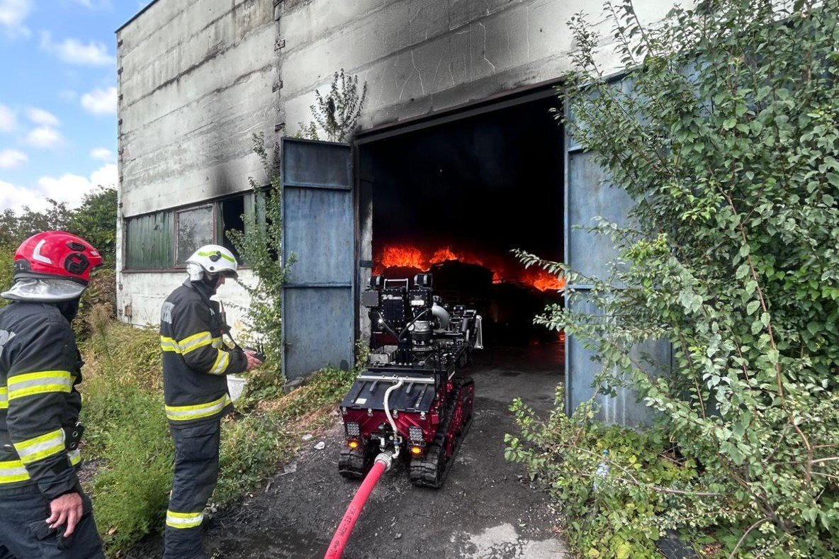 &bullet;  Fotó: Maros megyei tűzoltóság