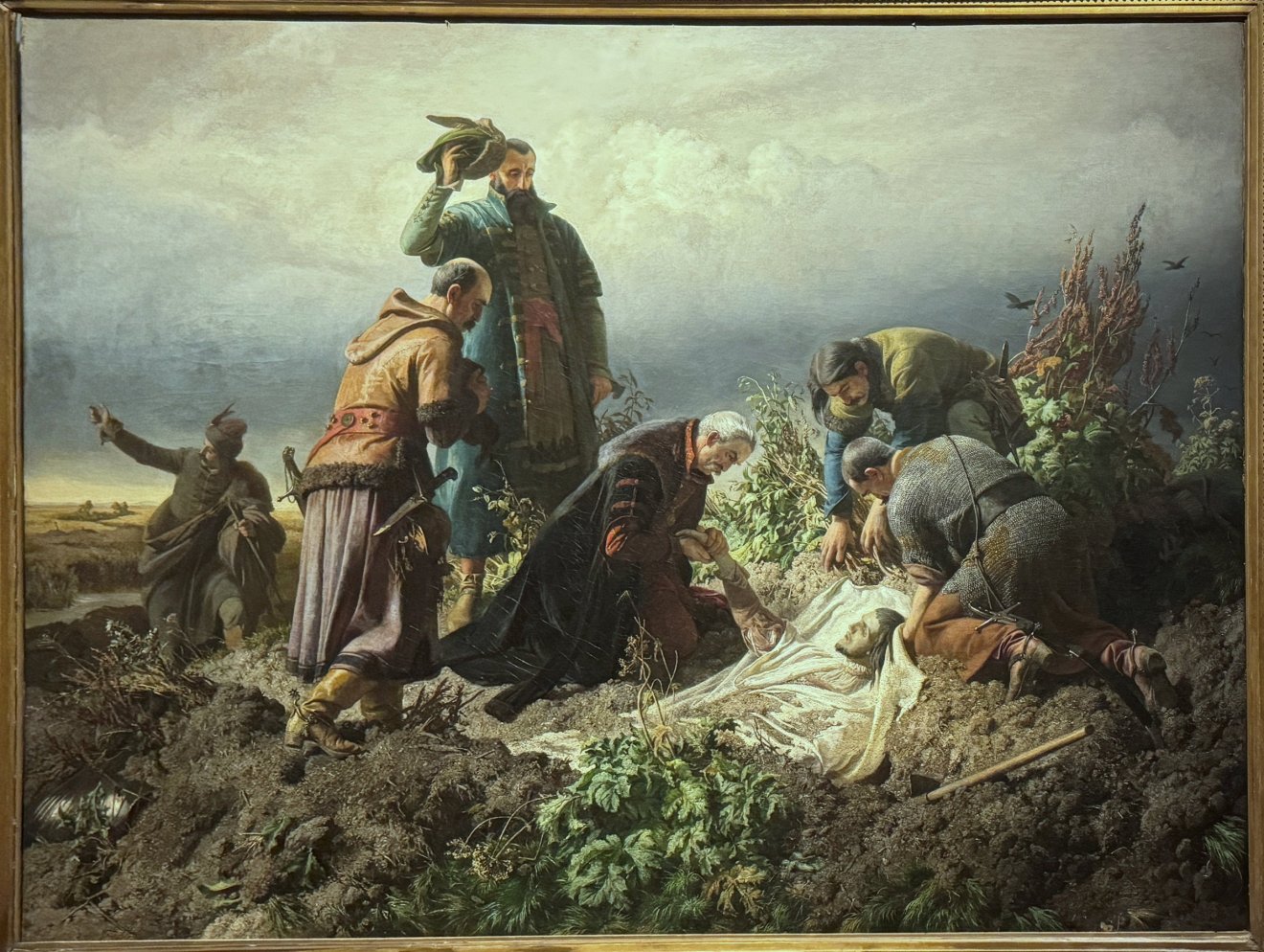 Székely Bertalan: II. Lajos tetemének feltalálása (1860)