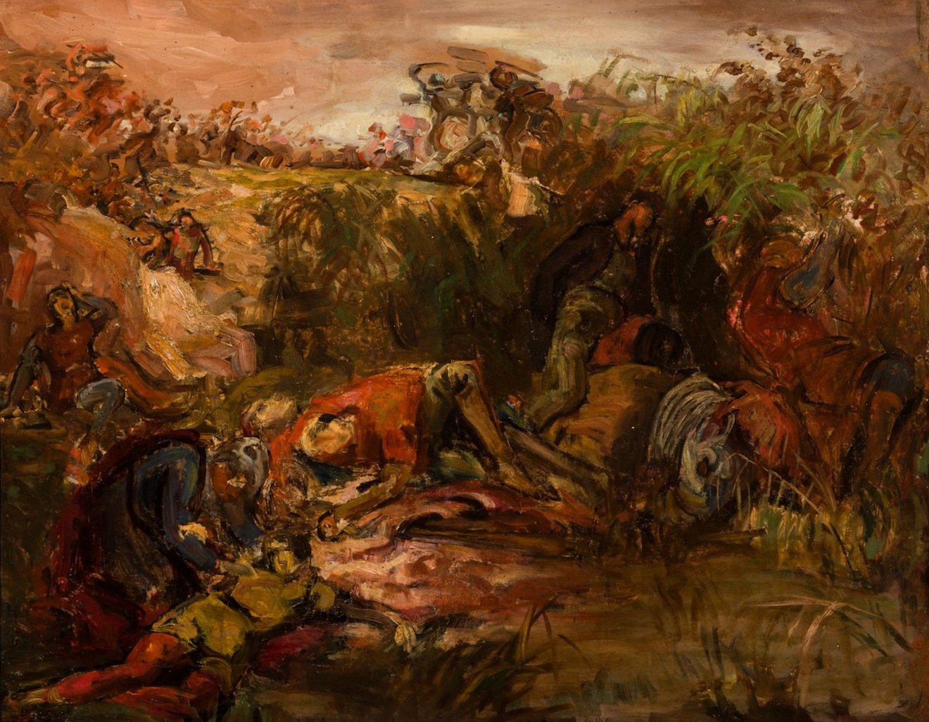 Székely Bertalan: Mohácsi vész (1866)