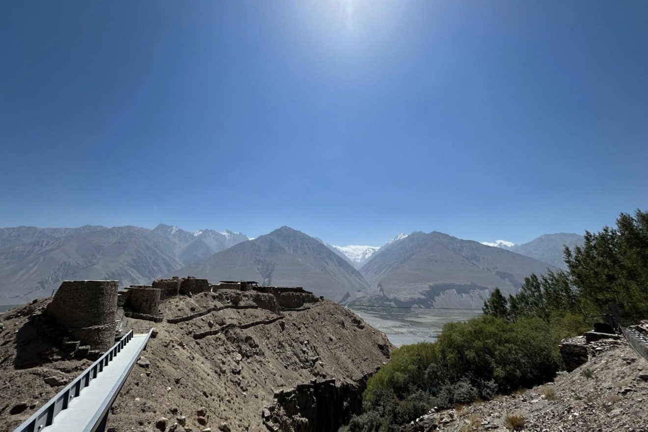 Yamchun erődje a Wakhan-völgyben
