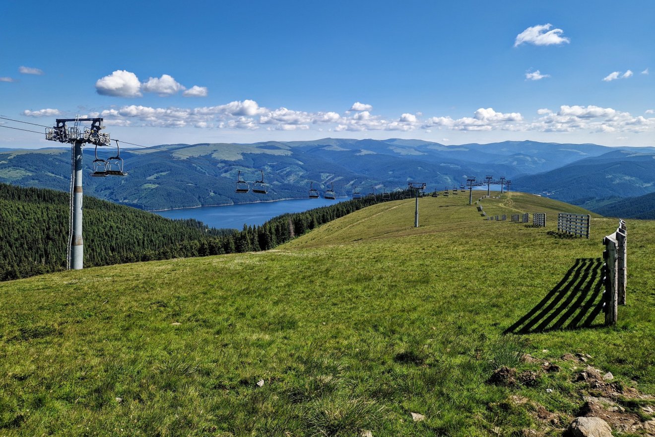 A Transalpina Ski Resort felső része