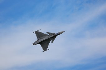 Lezuhant a Magyar Honvédség egyik Gripen vadászgépe