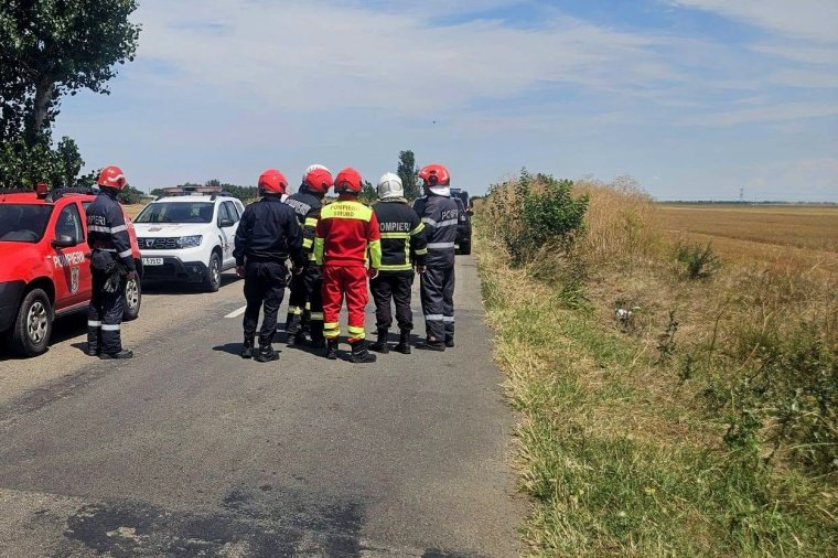 Drónrobbanás okozhatott erdőtüzet Romániában