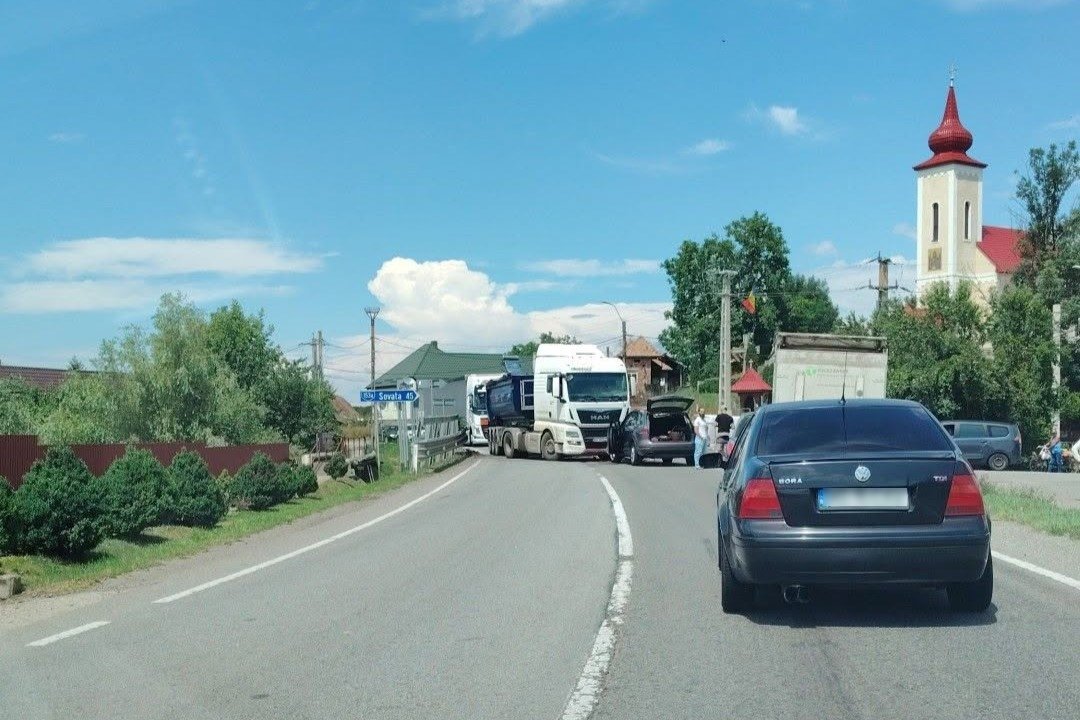 &bullet;  Fotó: Info Trafic Mureș Facebook-csoport