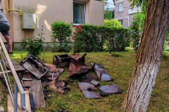 Egy tömbházlakás konyhájában csaptak fel a lángok Székelyudvarhelyen