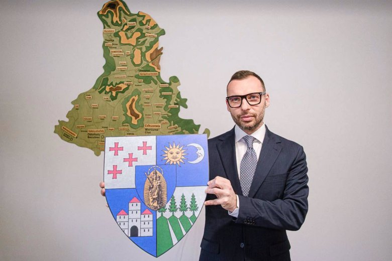 Elfogadta a kormány Hargita megye címerét