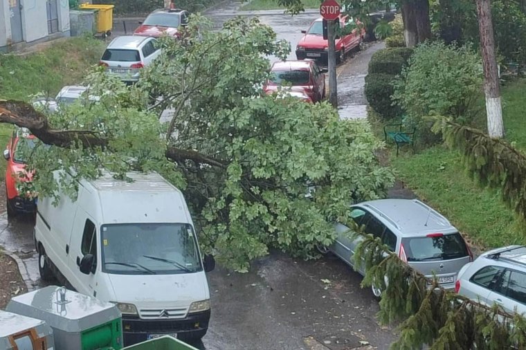 Kidőlt fák és villámáradások – lecsapott a vihar Maros és Hargita megyére