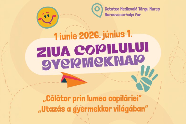 Június 1-jén a marosvásárhelyi vár a gyerekek világává változik!