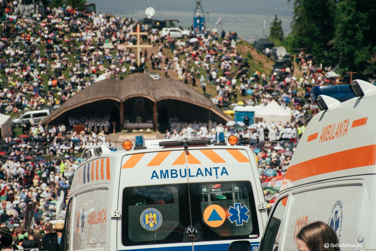 A mentőszolgálat 137, a SMURD 19 zarándoknak nyújtott segítséget &bullet;  Fotó: László Ildikó