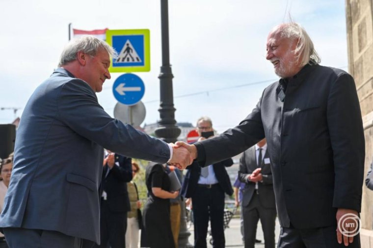 Krasznahorkai László Nobel-díjas írót ünnepelte az MTA