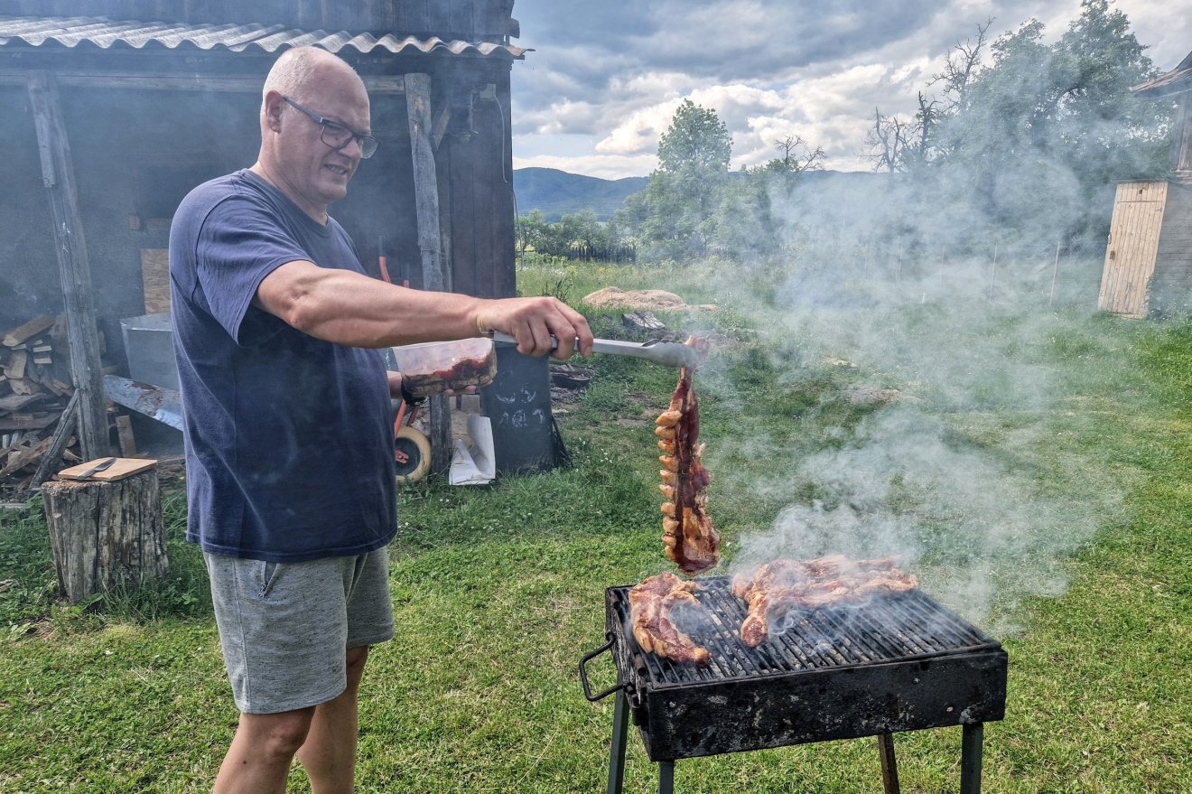 Dávid Sándor a flekkensütéshez is ért...