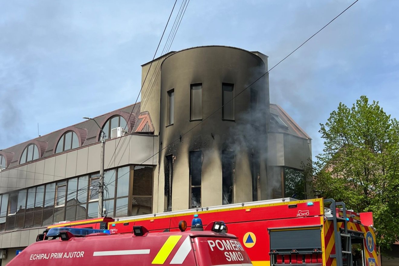 &bullet;  Fotó: Maros megyei tűzoltóság