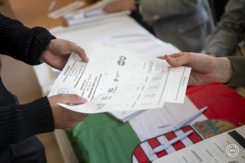 Eredmények, több mint hetvenszázalékos feldolgozottságnál