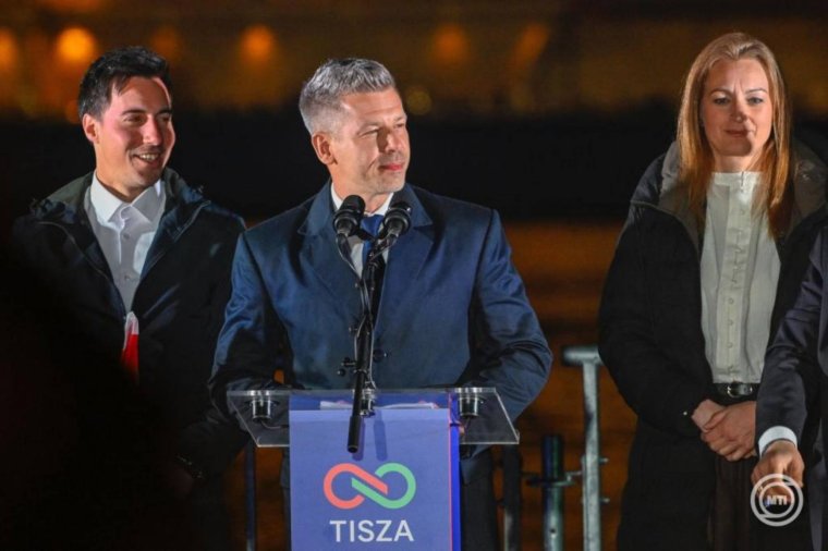 Nemzetközi gratulációk érkeztek Magyar Péter választási győzelmére