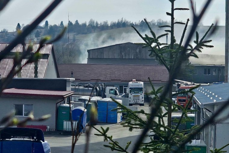 Fafeldolgozó műhely gyulladt ki Szentegyházán