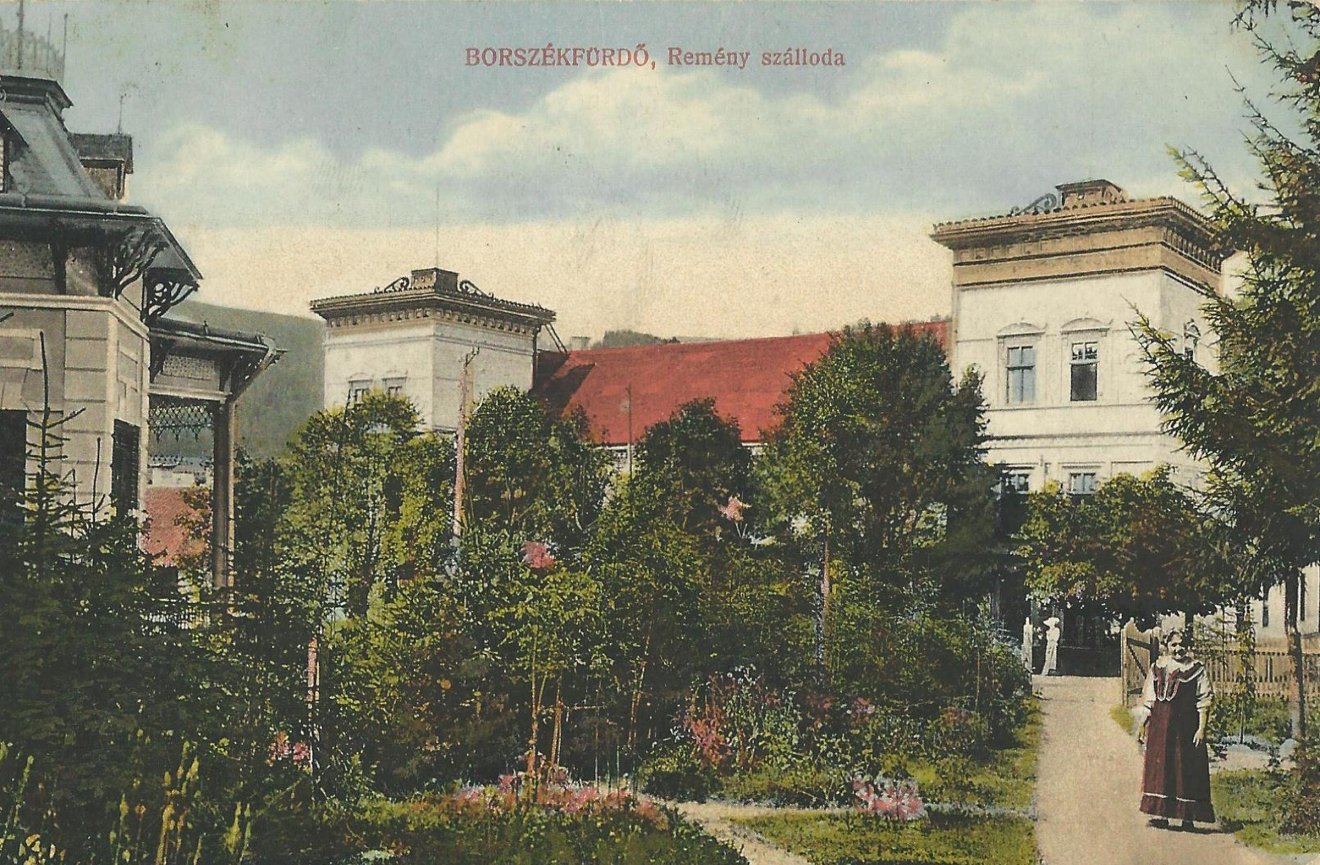 A borszéki Remény szálló 1913-ban