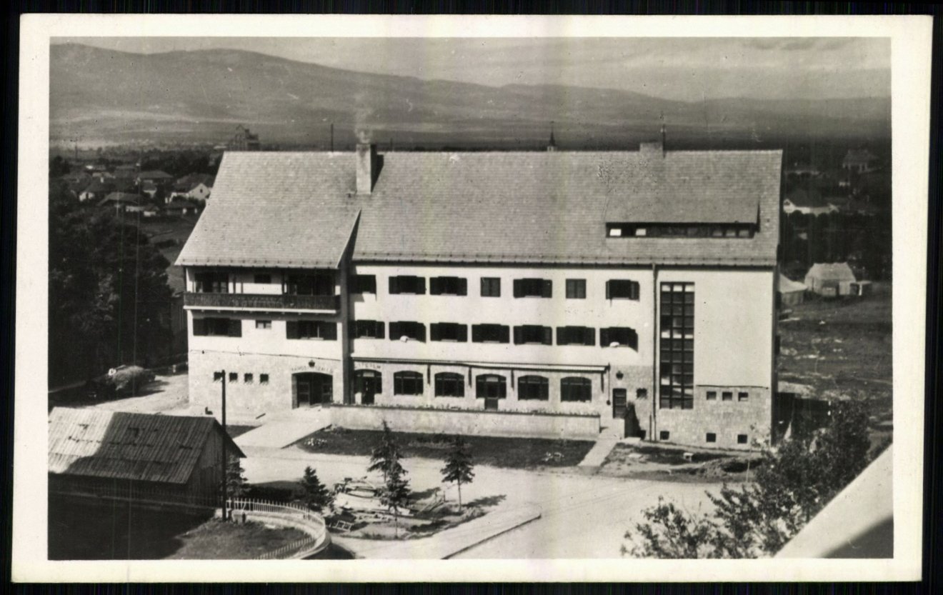 A csíkszeredai, Venesz János által bérelt városi szálló