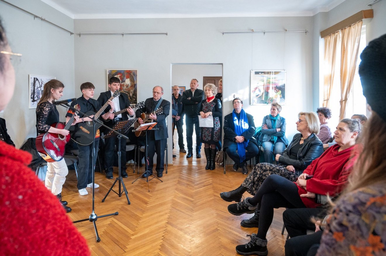 A 2025-ös Csoma-napok kiállításmegnyitója sok érdeklődőt vonzott...