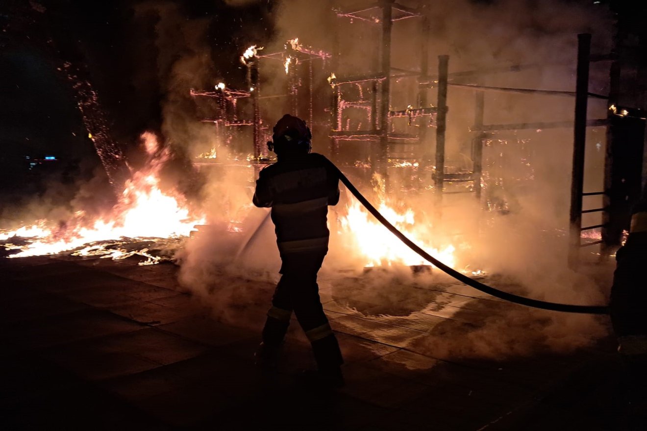 &bullet;  Fotó: Maros megyei tűzoltóság