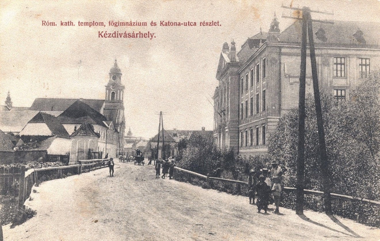 Kantai utcarészlet a 19. század elején