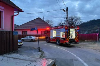 Gumiabroncsok gyúltak ki egy székelyudvarhelyi ház pincéjében