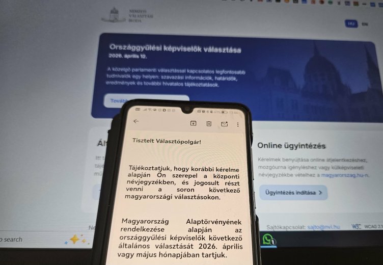 Országgyűlési választás: már csak egy hétig lehet regisztrálni a levélben szavazásra