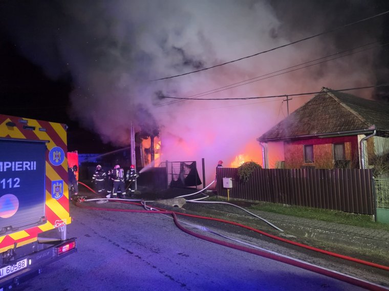 Lakóház gyulladt ki Kisgörgényben