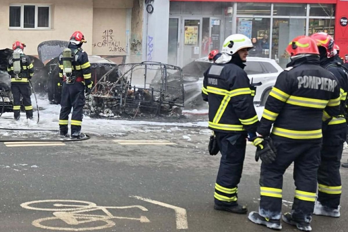 • Fotó: Bukaresti tűzoltóság (ISU)