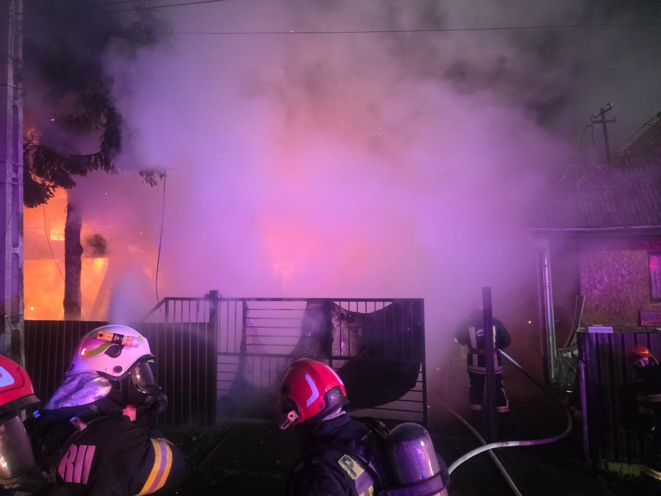 &bullet;  Fotó: Maros megyei tűzoltóság