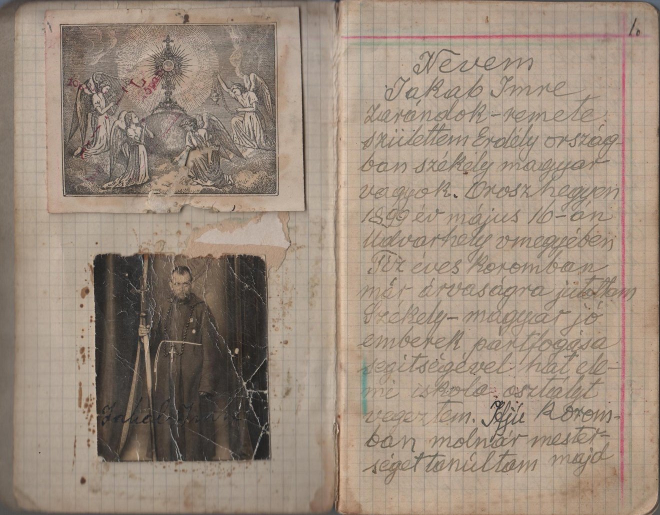 Két oldal a naplójából