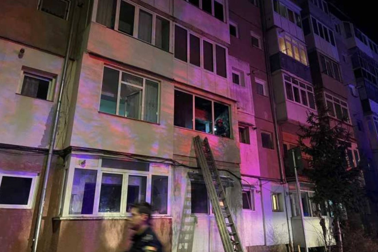 &bullet;  Fotó: Szeben megyei tűzoltóság