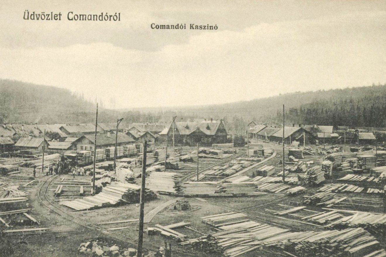 Kommandó a múlt században &bullet;  Fotó: Korabeli képeslap