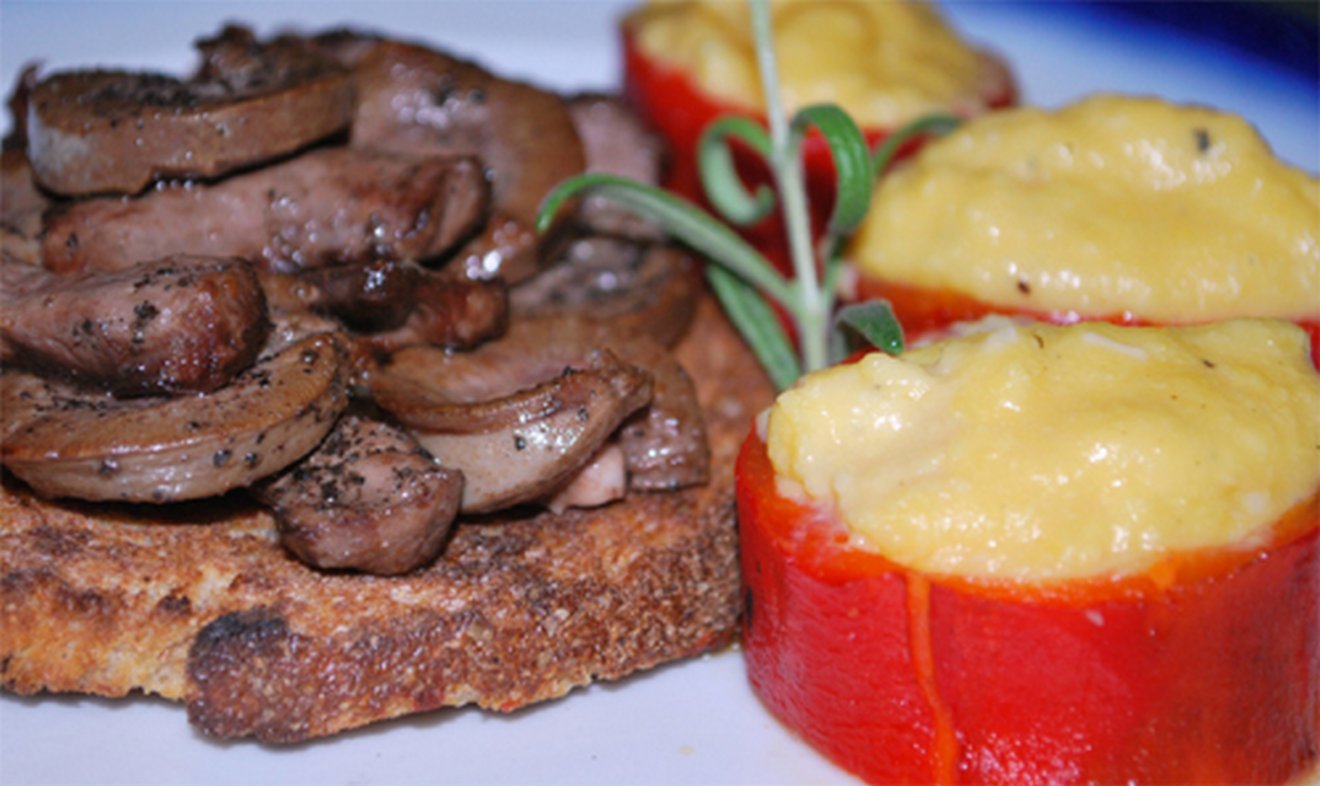 Tárkonyos birkabelsőség