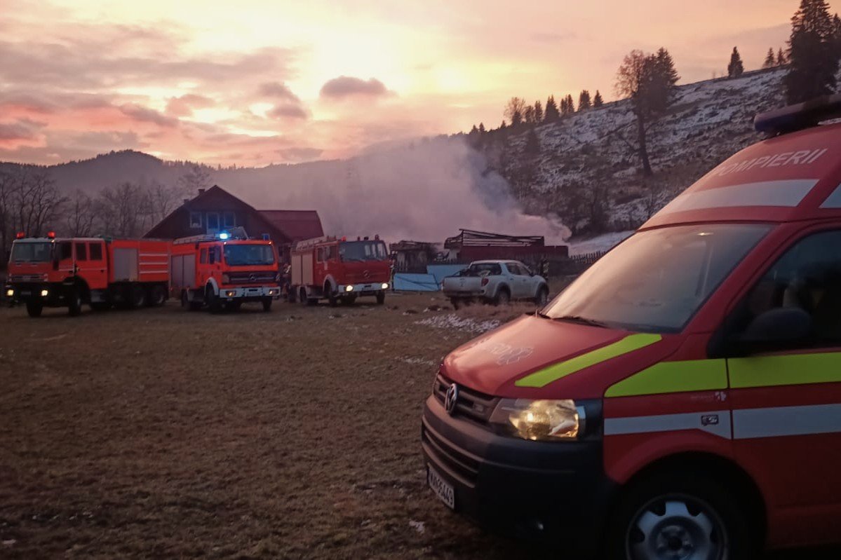 &bullet;  Fotó: Hargita megyei tűzoltóság
