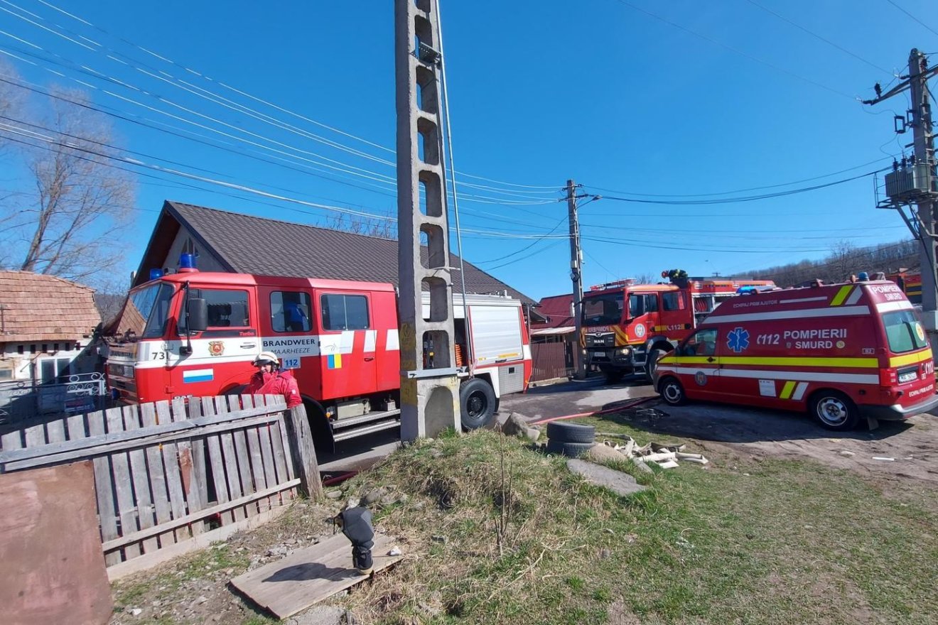 &bullet;  Fotó: Maros megyei tűzoltóság