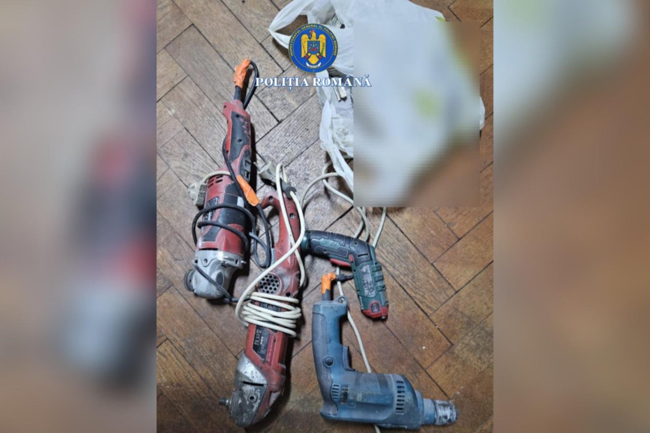 Harmincezer lej értékben lopott építkezési anyagokat és szerszámokat három fiatal Maros megyében